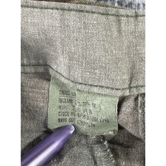 Military‎ Combat Pants Men Small Woodland Camouflage Uniform Trouser - Picture 8 of 15